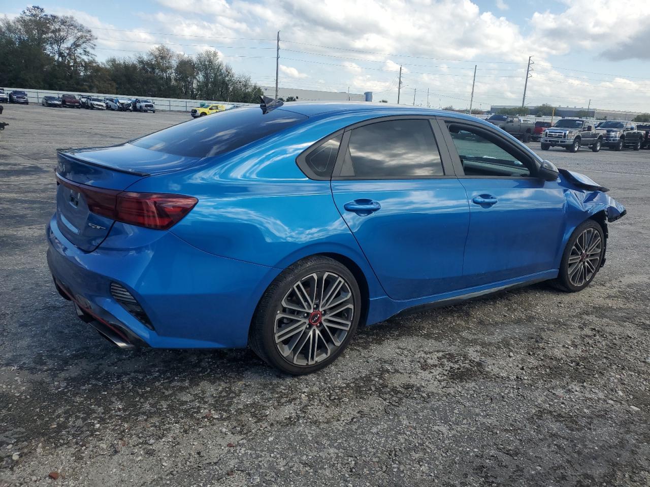 2023 KIA Forte VIN 3KPF44AC1PE637916 Copart auction photo, front end damage thumbnail 3
