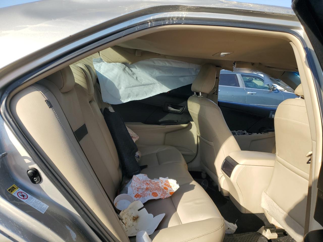 2014 Toyota Camry VIN 4T4BF1FK5ER374269 Copart auction photo, rollover / front end damage thumbnail 10