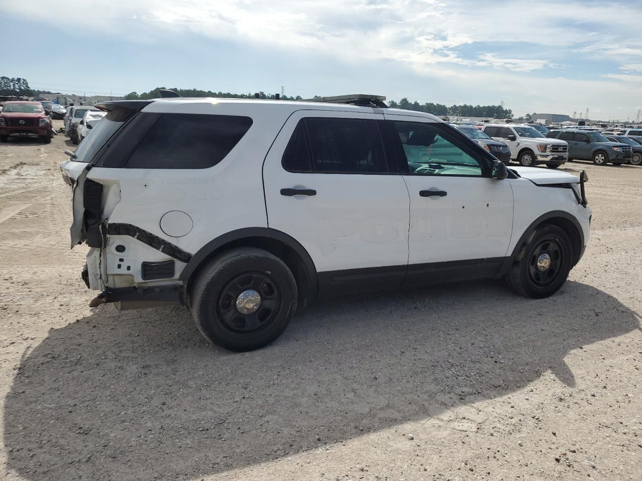 2018 Ford Explorer VIN 1FM5K8AR6JGA99973 Copart auction photo, rear end / front end damage thumbnail 3