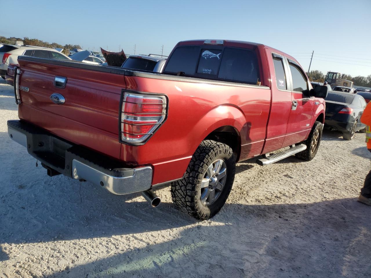 2013 Ford F-150 VIN 1FTFX1CTXDFD15800 Copart auction photo, water/flood damage thumbnail 3