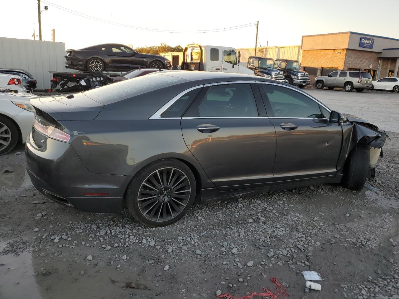 2016 Lincoln MKZ VIN 3LN6L2GK8GR629208 Copart auction photo, front end damage thumbnail 3