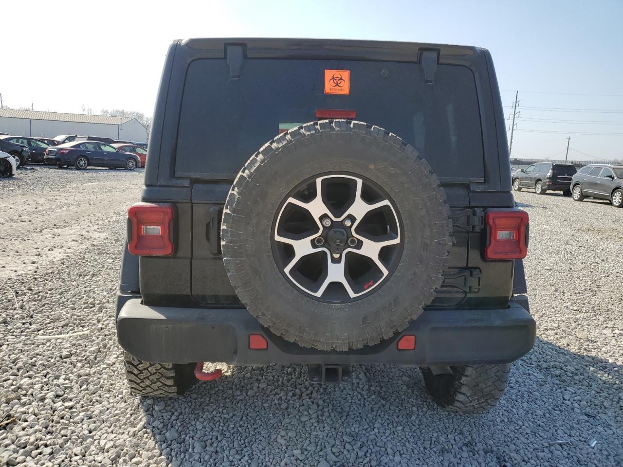 2021 Jeep Wrangler VIN 1C4HJXFN8MW558306 Copart auction photo, front end damage thumbnail 6