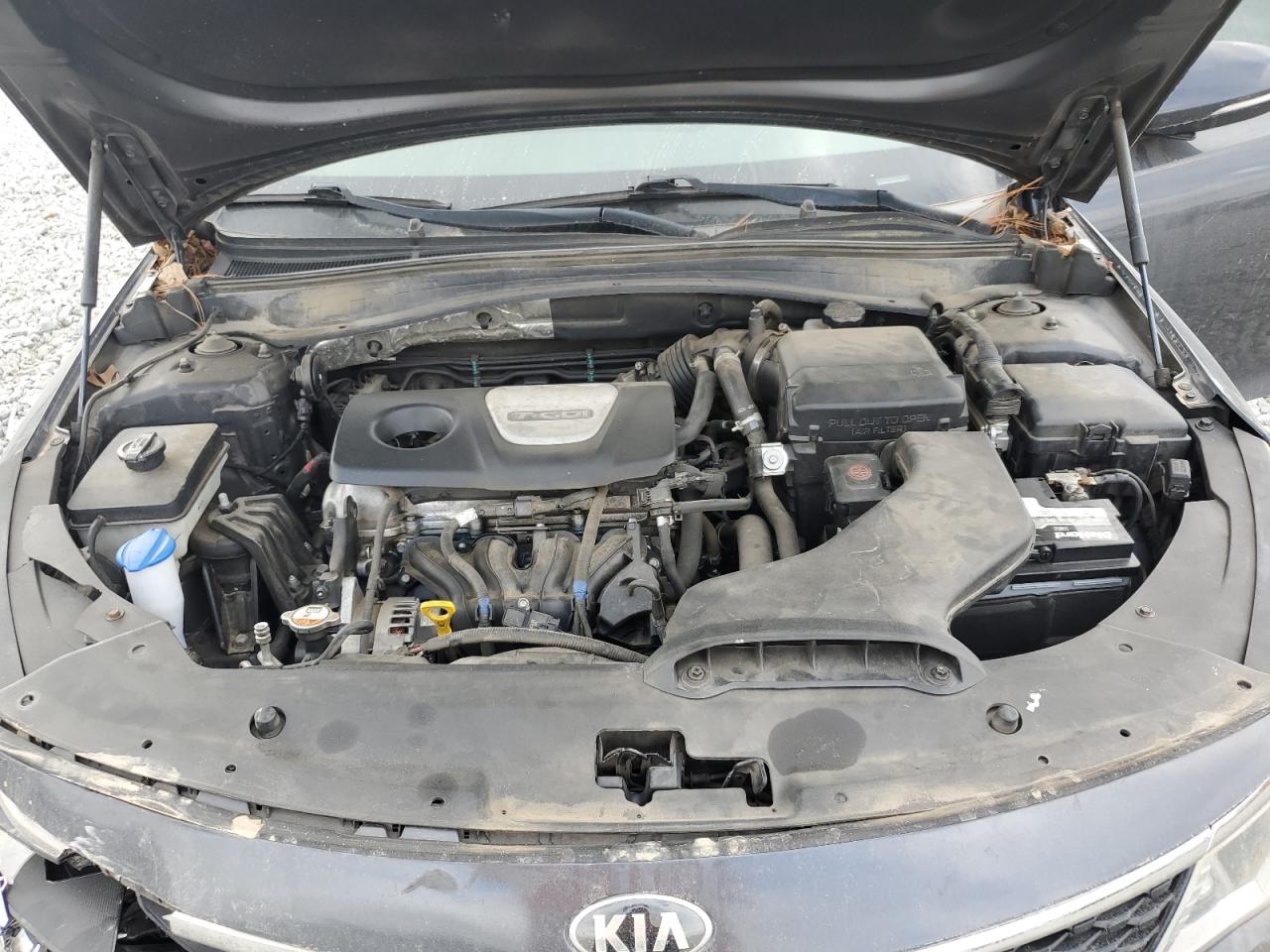 2016 KIA Optima VIN 5XXGT4L19GG056139 Copart auction photo, front end damage thumbnail 12