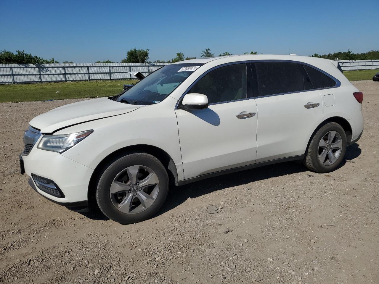 2015 Acura MDX VIN 5FRYD3H2XFB003124