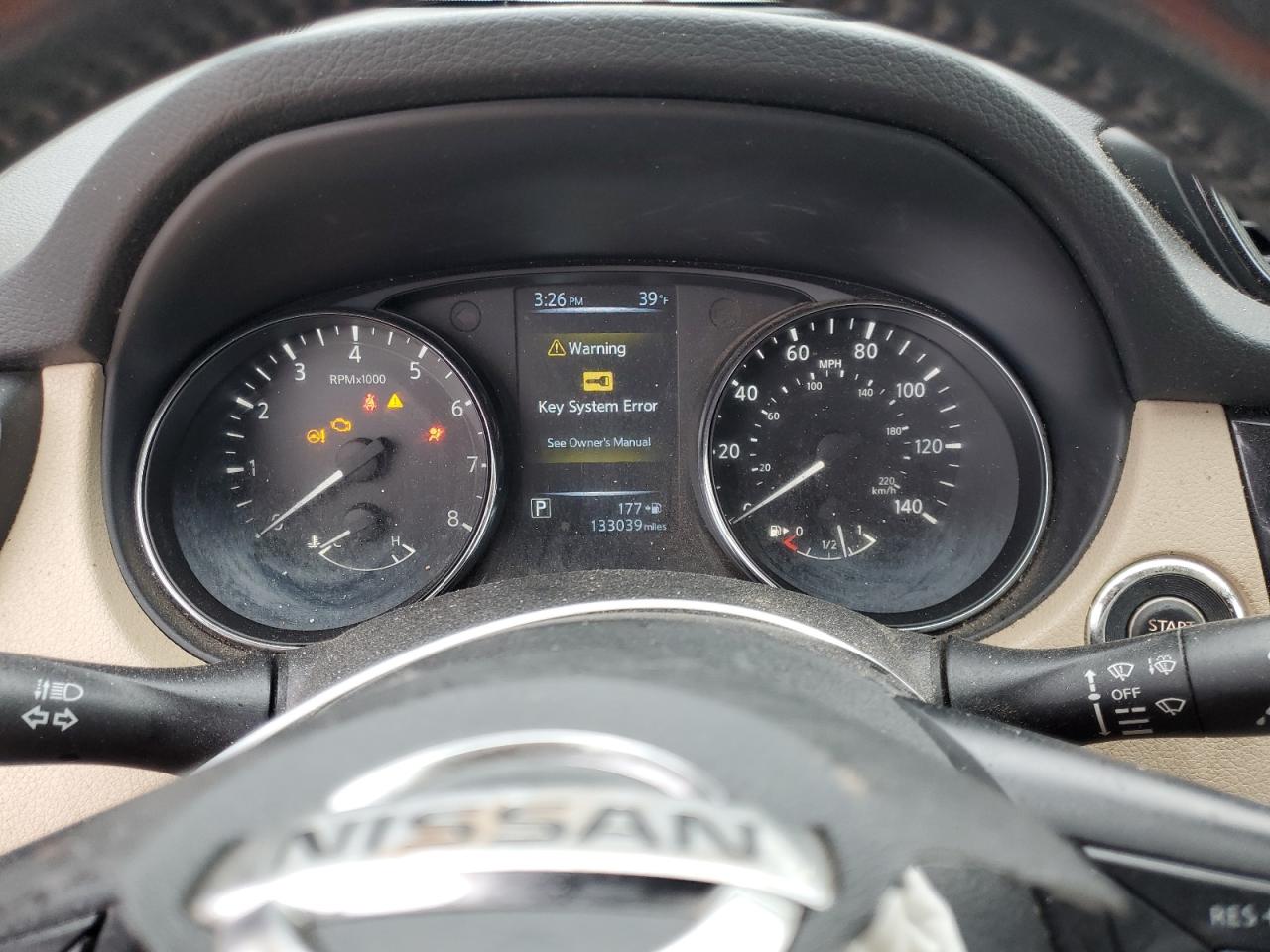2017 Nissan Rogue VIN 5N1AT2MN4HC738063 Copart auction photo, front end / side damage thumbnail 9