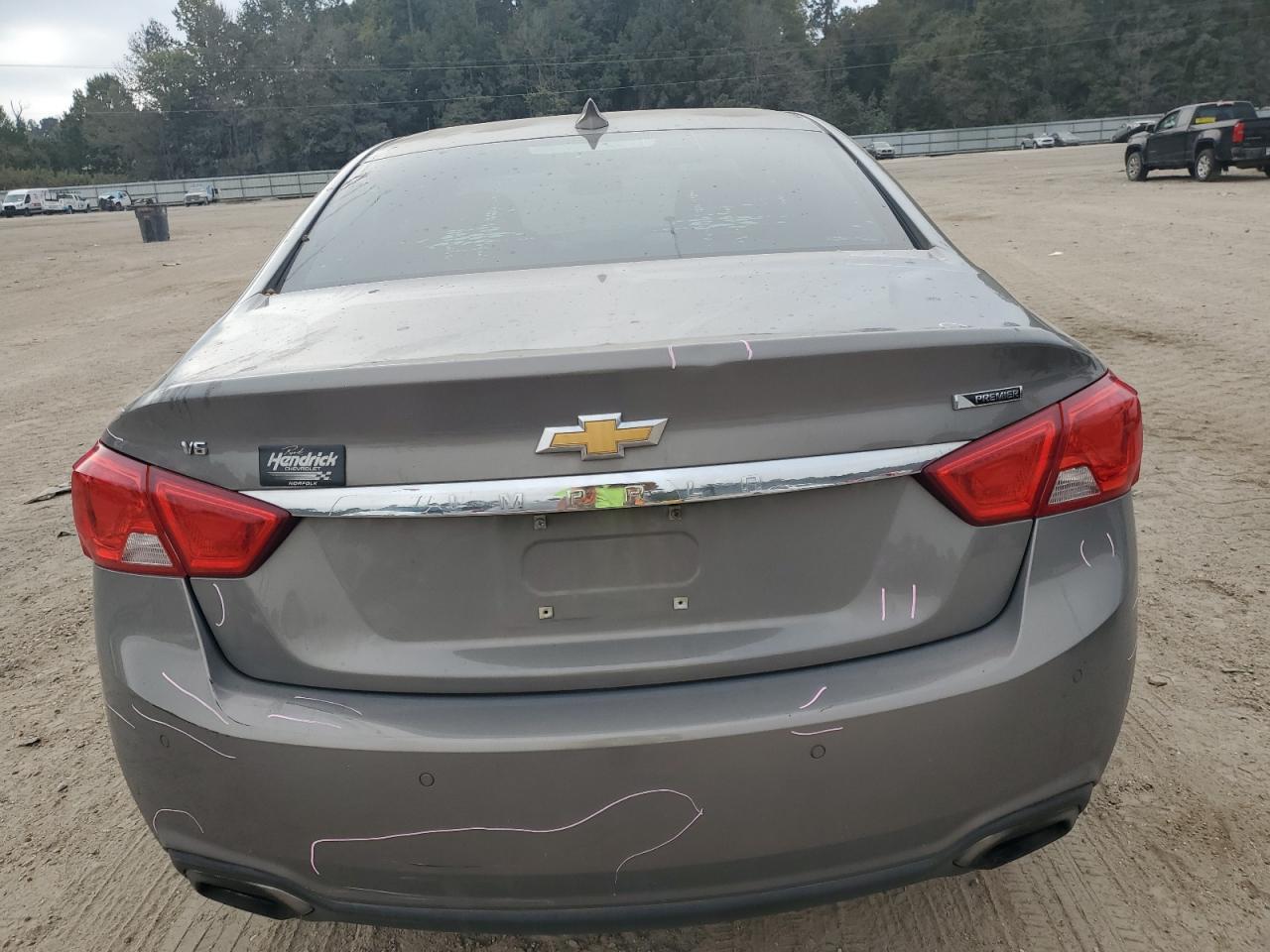 2018 Chevrolet Impala VIN 2G1125S31J9104029 Copart auction photo, front end / side damage thumbnail 6