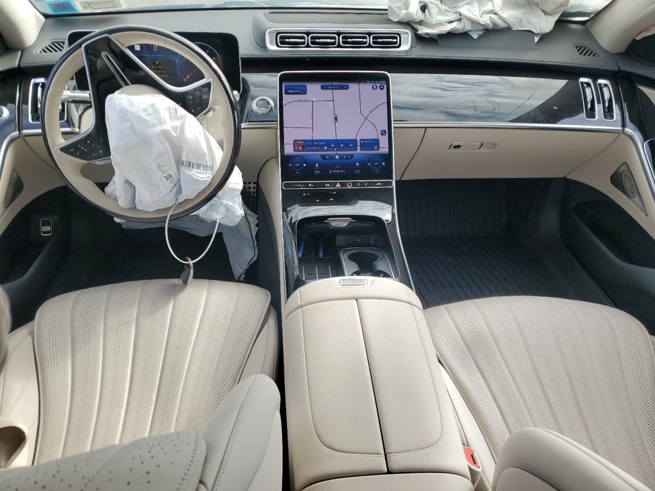 2022 Mercedes-Benz S-klasse VIN W1K6G6DB5NA166087 Copart auction photo, front end / minor dent/scratches damage thumbnail 8