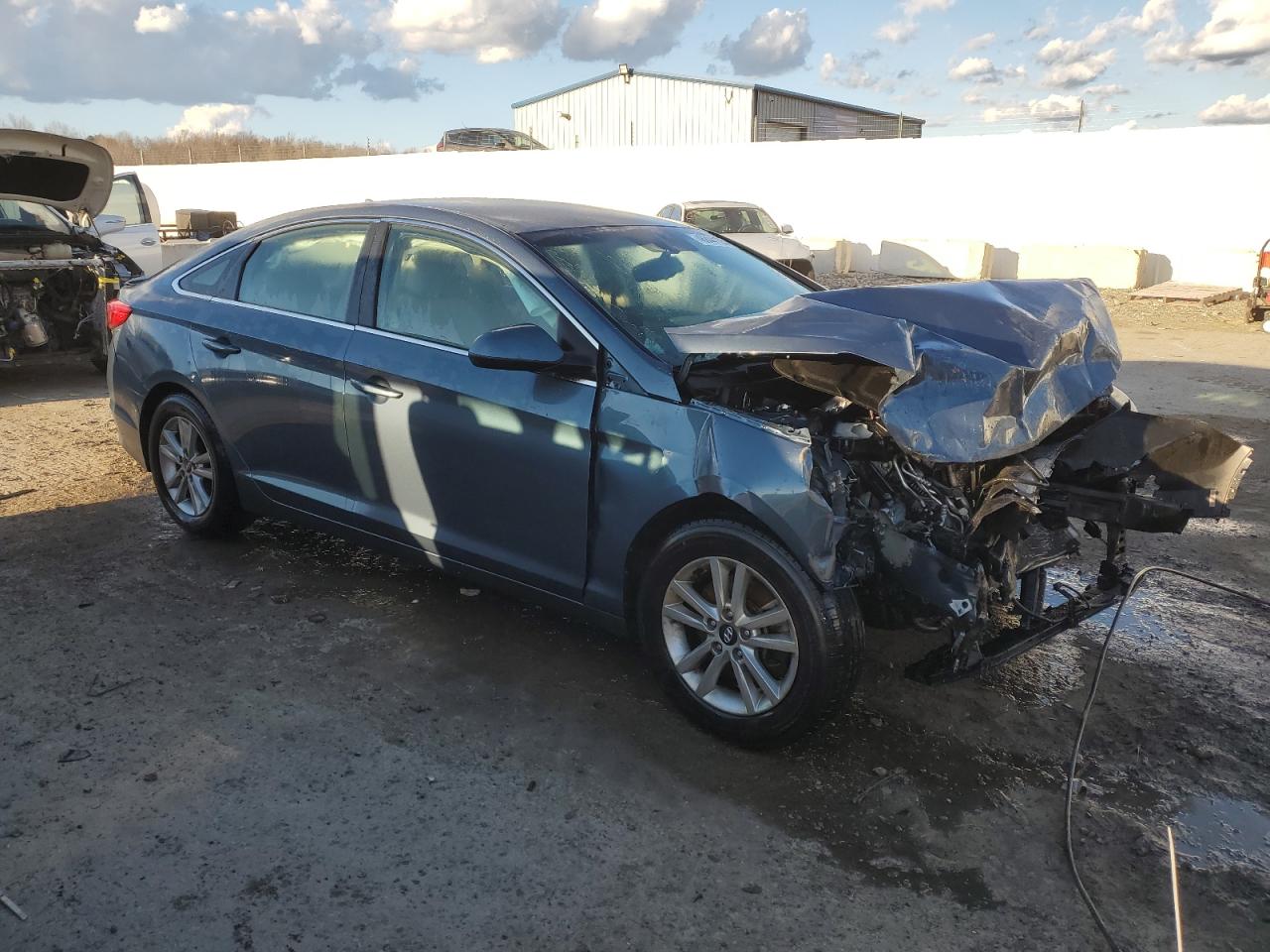 2016 Hyundai Sonata VIN 5NPE24AF2GH265865 Copart auction photo, front end damage thumbnail 4
