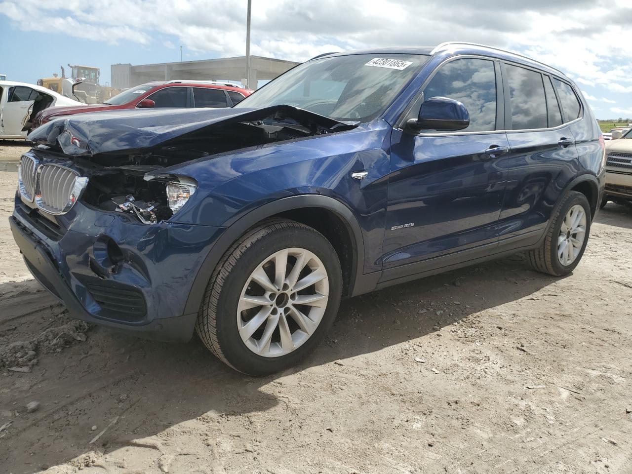 2017 BMW X3 VIN 5UXWZ7C3XH0V94086