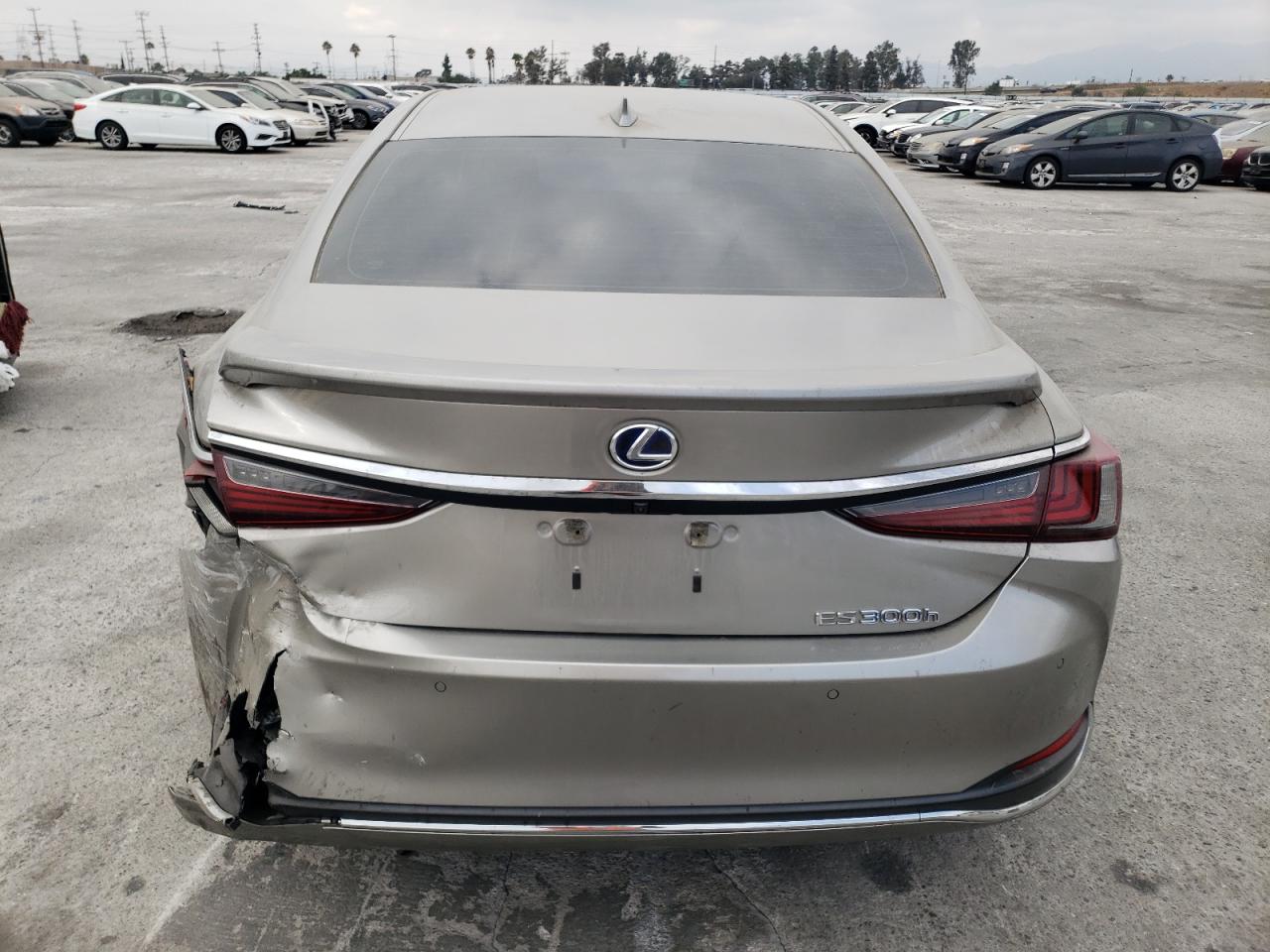 2021 Lexus ES VIN 58ADA1C12MU008743 Copart auction photo, rear end / side damage thumbnail 6