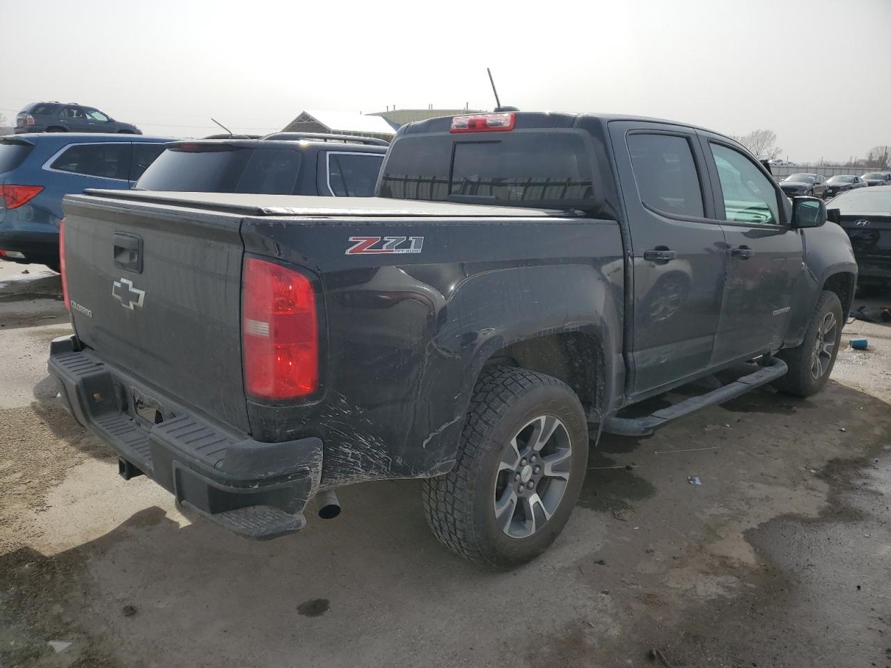 2016 Chevrolet Colorado VIN 1GCGTDE31G1244647 Copart auction photo, front end damage thumbnail 3