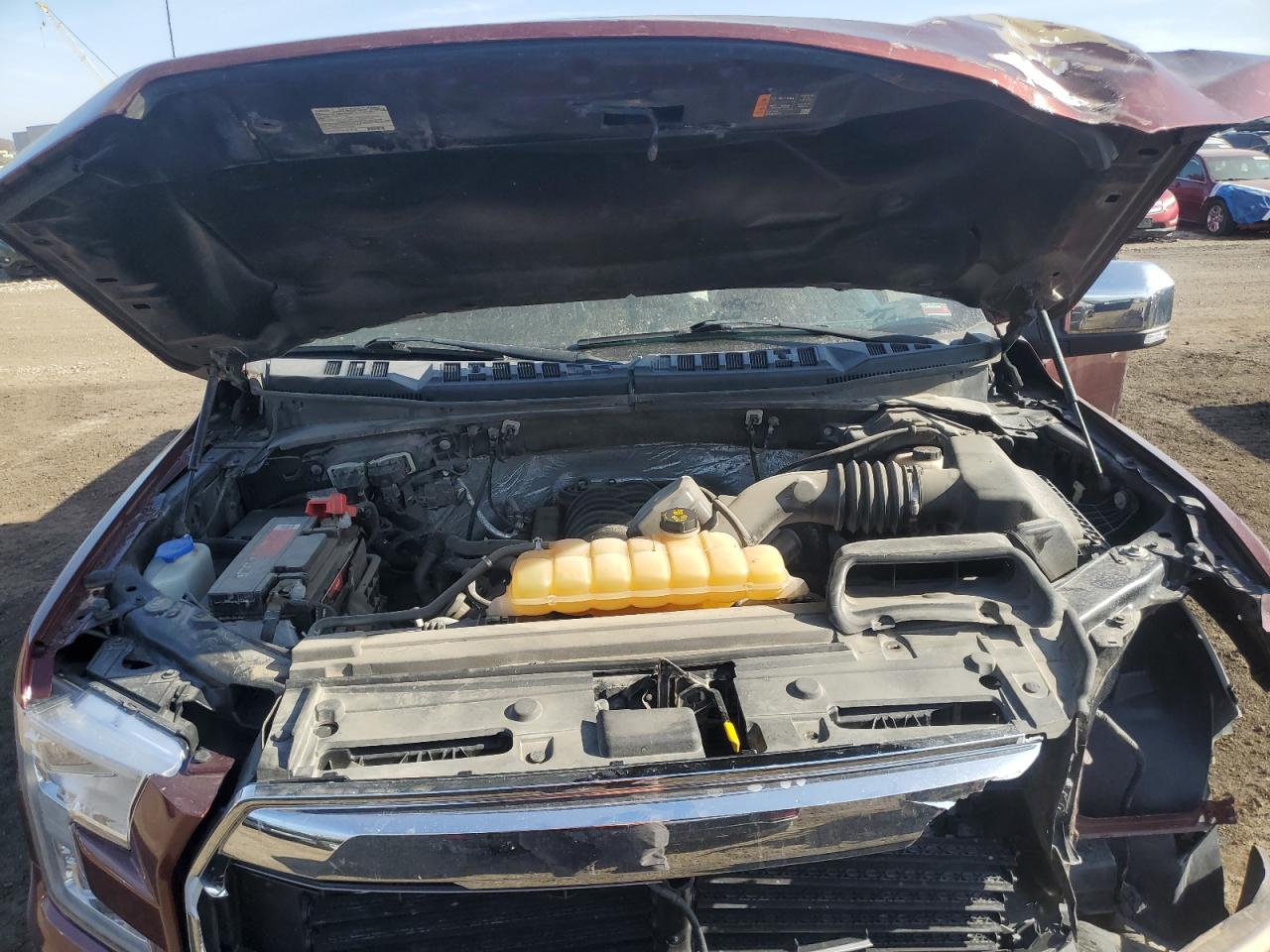 2015 Ford F-150 VIN 1FTEW1EF5FKD43164 Copart auction photo, front end damage thumbnail 11