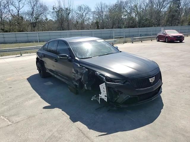 2024 Cadillac CT5-V VIN 1G6D25R60R0860044 Copart auction photo, all over / undercarriage damage thumbnail 14