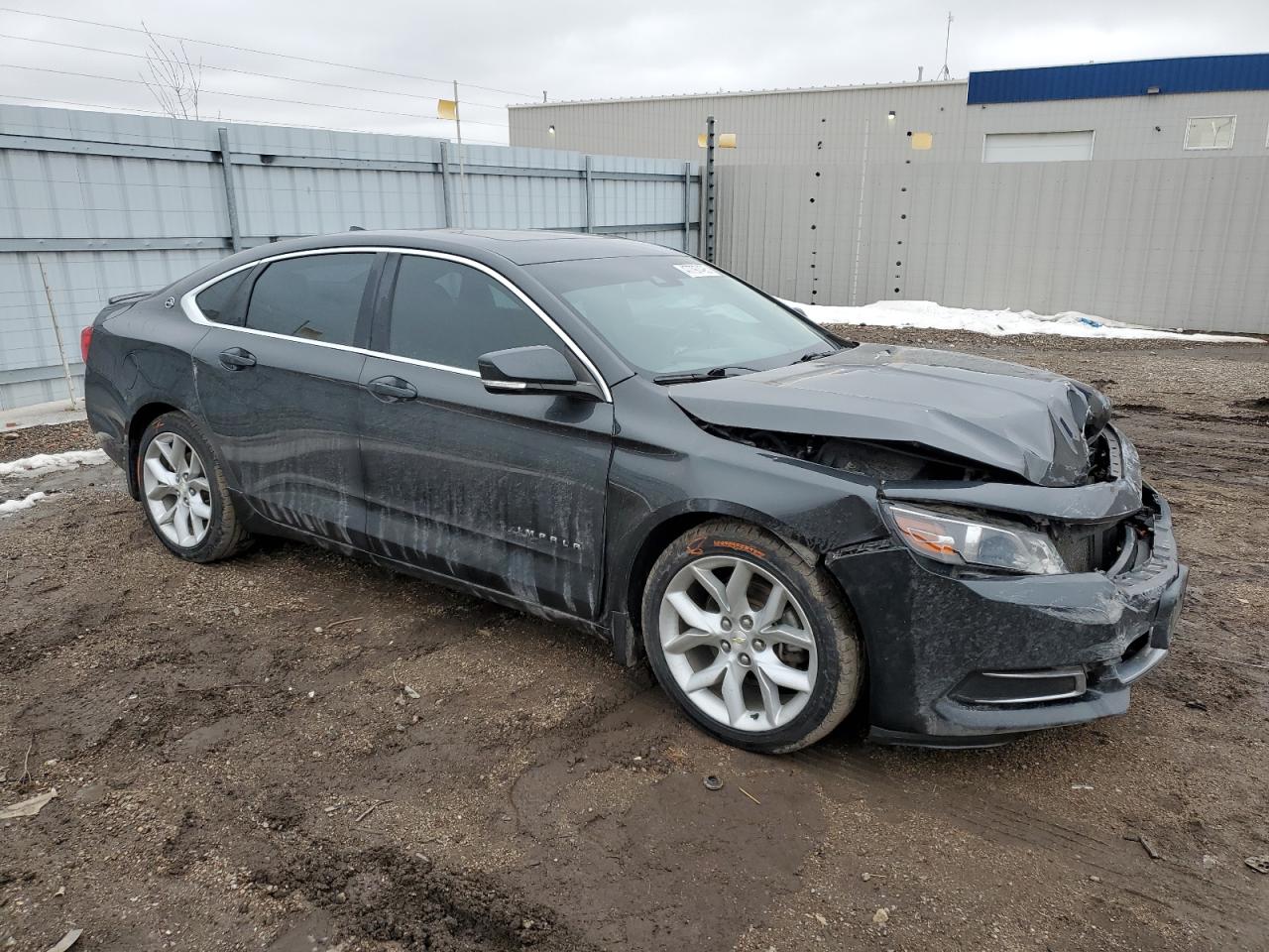 2014 Chevrolet Impala VIN 1G1125S33EU117244 Copart auction photo, front end / side damage thumbnail 4