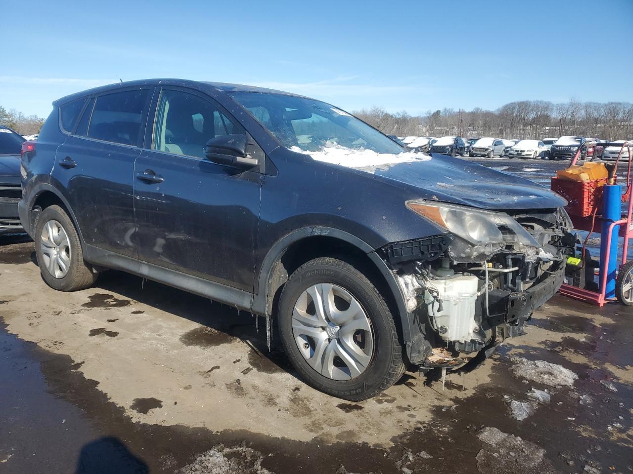 2014 Toyota RAV 4 VIN 2T3ZFREV3EW074000 Copart auction photo, front end damage thumbnail 4