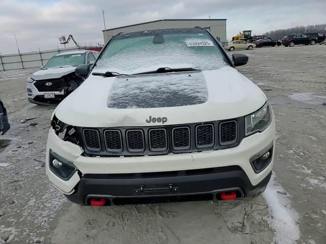 2018 Jeep Compass VIN 3C4NJDDB9JT451308 Copart auction photo, mechanical / front end damage thumbnail 11