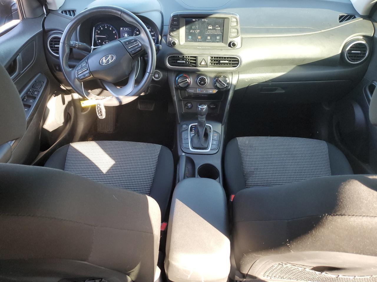 2020 Hyundai Kona VIN KM8K22AA9LU512502 Copart auction photo, side / hail damage thumbnail 8