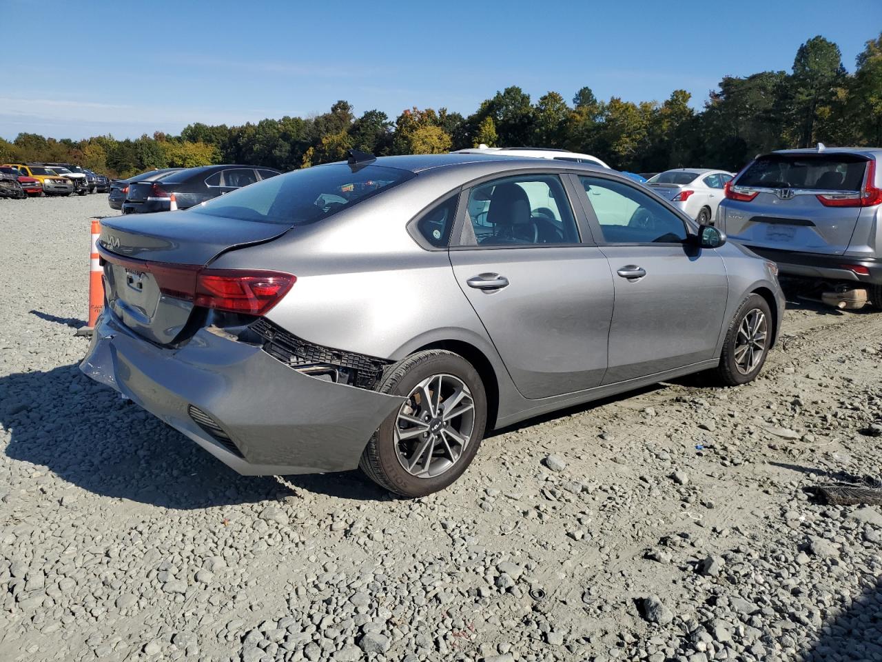 2022 KIA Forte VIN 3KPF24AD3NE430603 Copart auction photo, rear end damage thumbnail 3