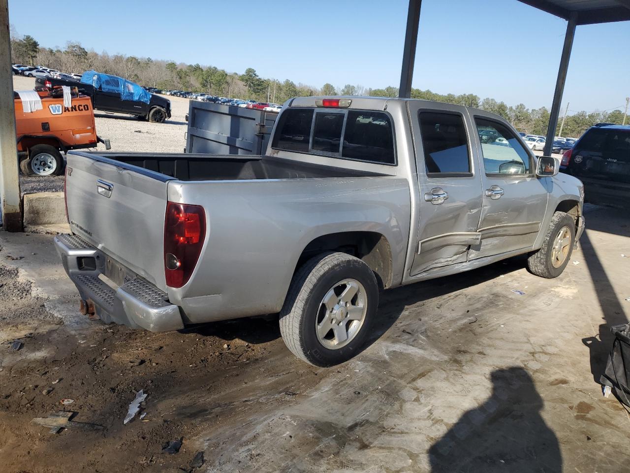 2010 Chevrolet Colorado VIN 1GCDSCDE0A8144346 Copart auction photo, side damage thumbnail 3