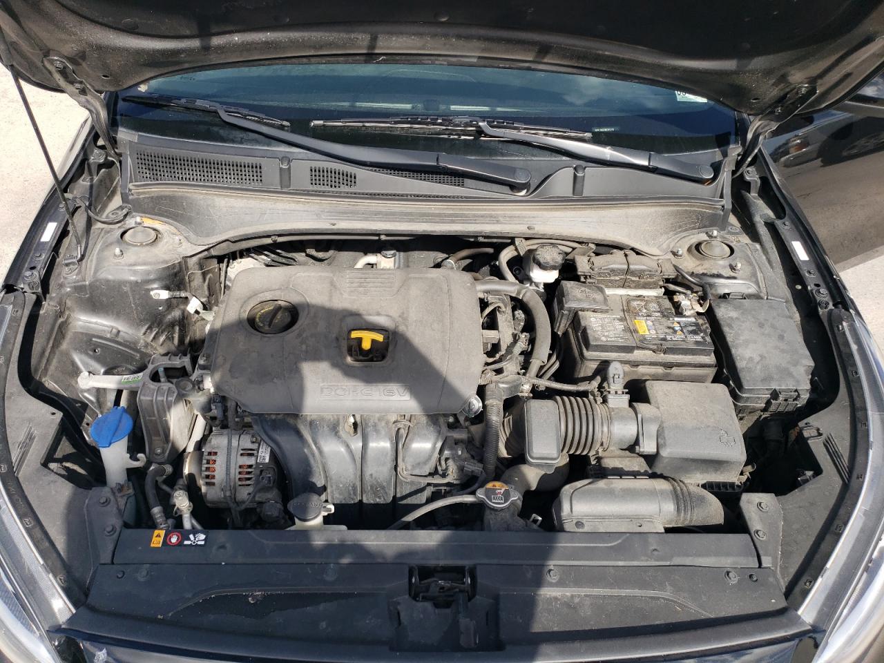 2021 KIA Forte VIN 3KPF24ADXME381270 Copart auction photo, front end / side damage thumbnail 11
