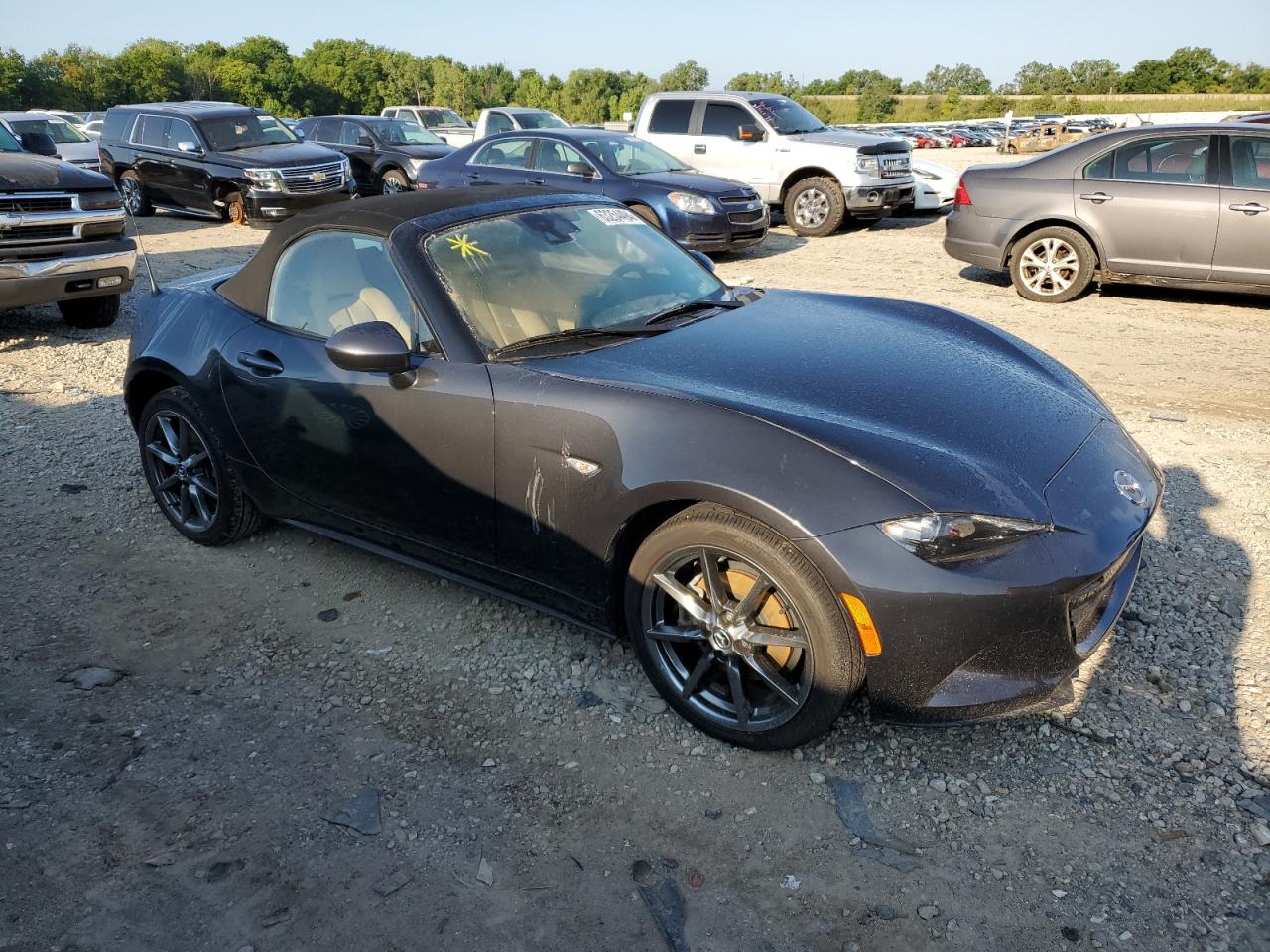 2016 Mazda MX-5 VIN JM1NDAD77G0117379 Copart auction photo, water/flood / minor dent/scratches damage thumbnail 4