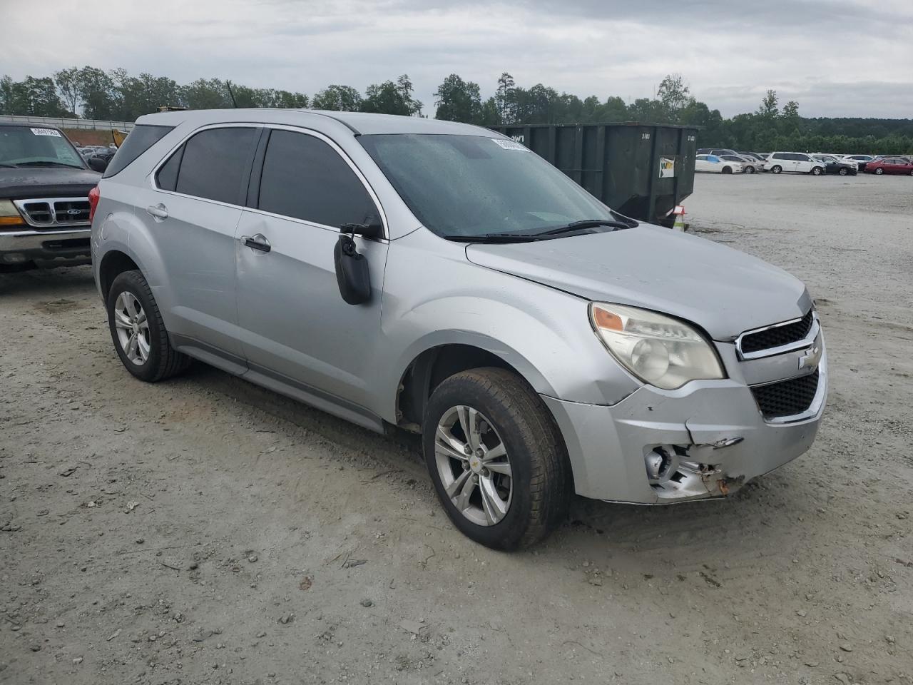 2013 Chevrolet Equinox VIN 2GNALBEK4D6209490 Copart auction photo, front end damage thumbnail 4