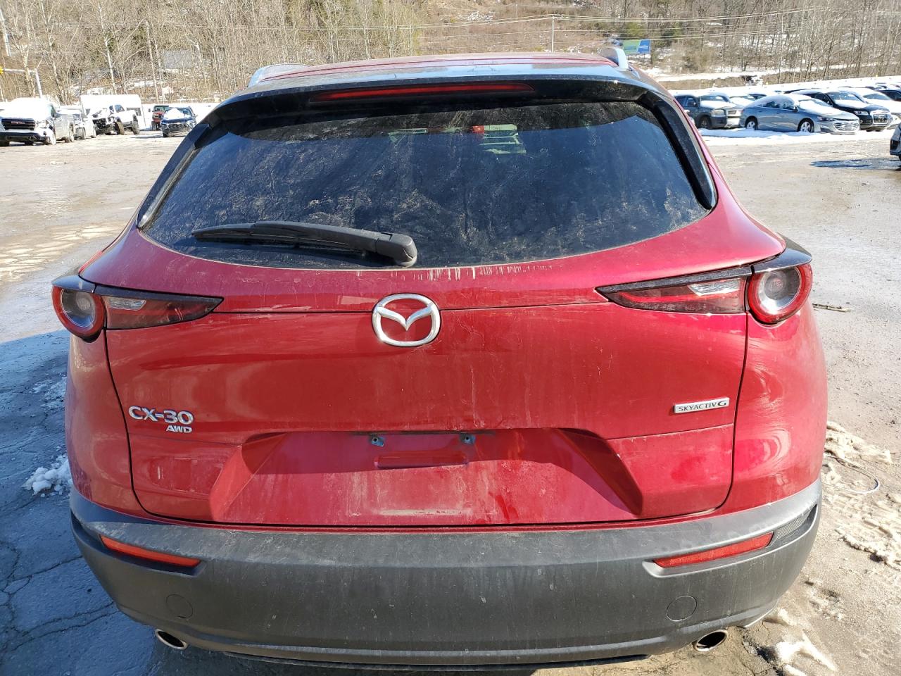 2022 Mazda CX-30 VIN 3MVDMBBL7NM409088 Copart auction photo, undercarriage damage thumbnail 6