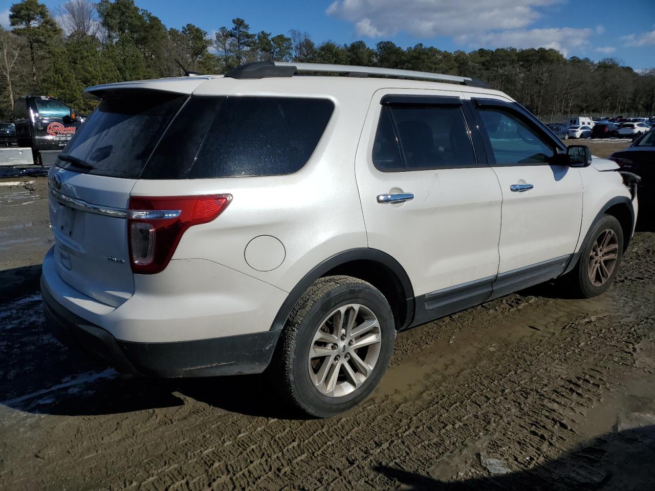 2013 Ford Explorer VIN 1FM5K8D8XDGB61379 Copart auction photo, front end / minor dent/scratches damage thumbnail 3
