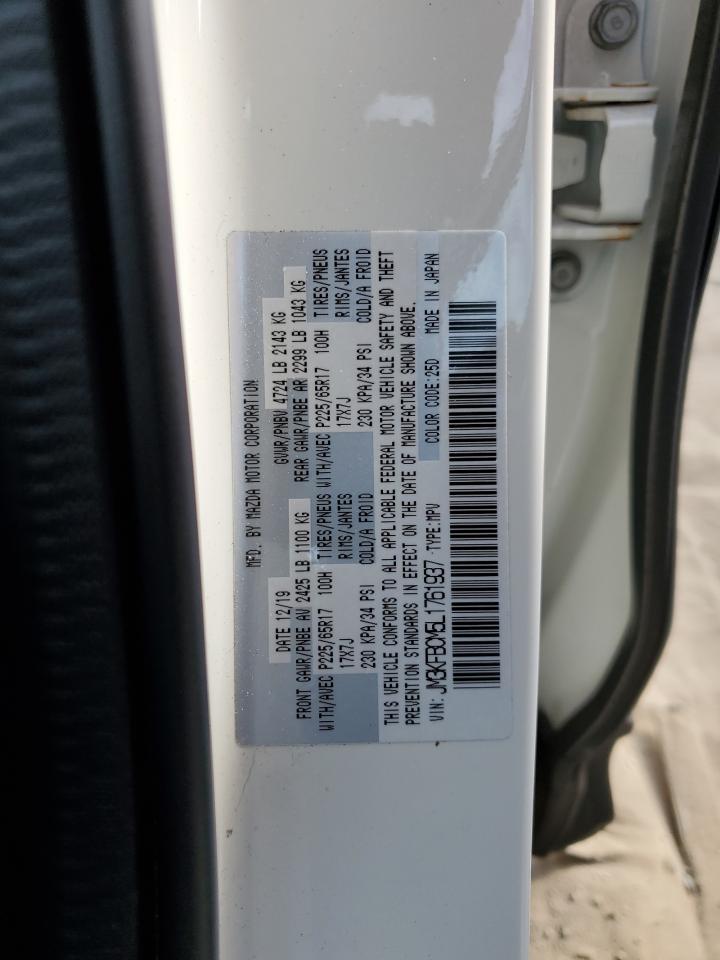 2020 Mazda CX-5 VIN JM3KFBCM5L1761937 Copart auction photo, front end / minor dent/scratches damage thumbnail 16