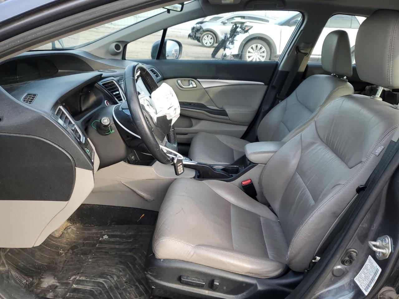 2015 Honda Civic VIN 2HGFB2F93FH501315 Copart auction photo, front end damage thumbnail 7
