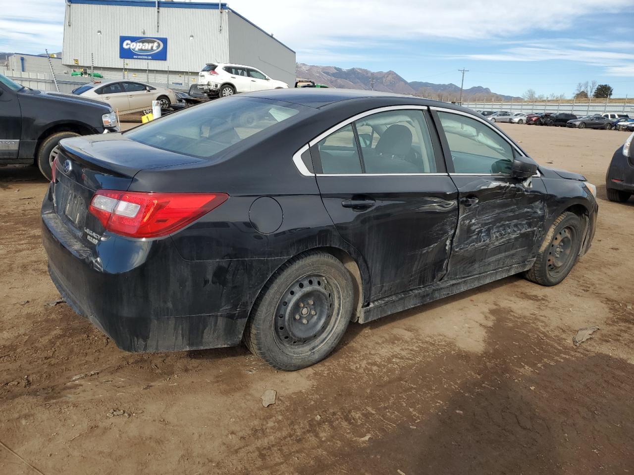 2015 Subaru Legacy VIN 4S3BNAA66F3056776 Copart auction photo, side damage thumbnail 3