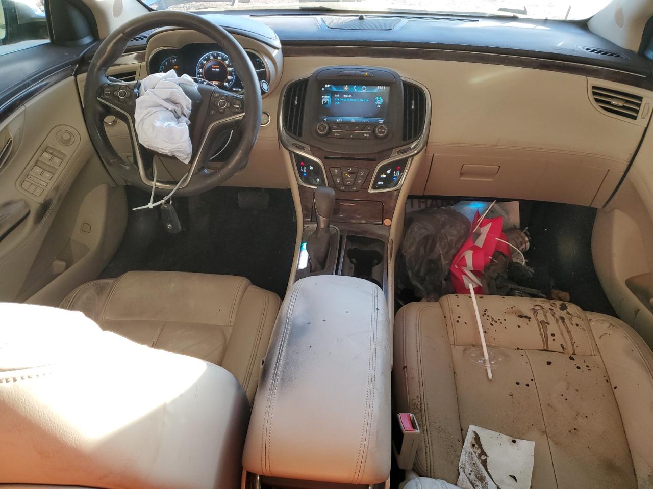 2014 Buick LaCrosse VIN 1G4GB5G32EF101255 Copart auction photo, front end damage thumbnail 8