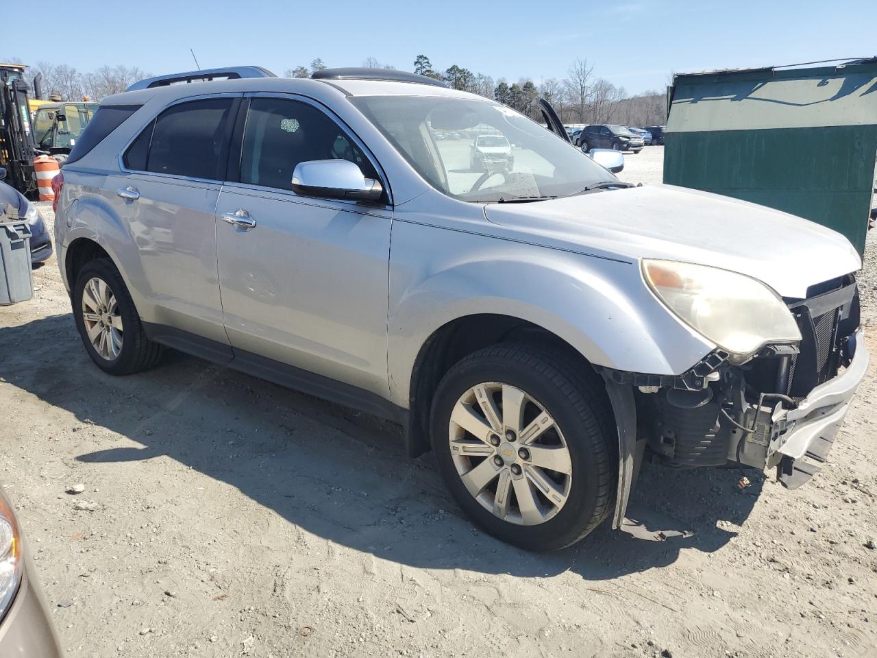 2011 Chevrolet Equinox VIN 2GNALPEC4B1221879 Copart auction photo, front end damage thumbnail 4