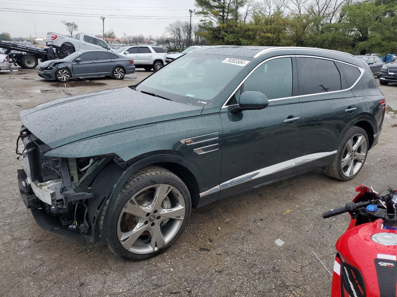 2021 Genesis Gv80 VIN KMUHCESC7MU053482