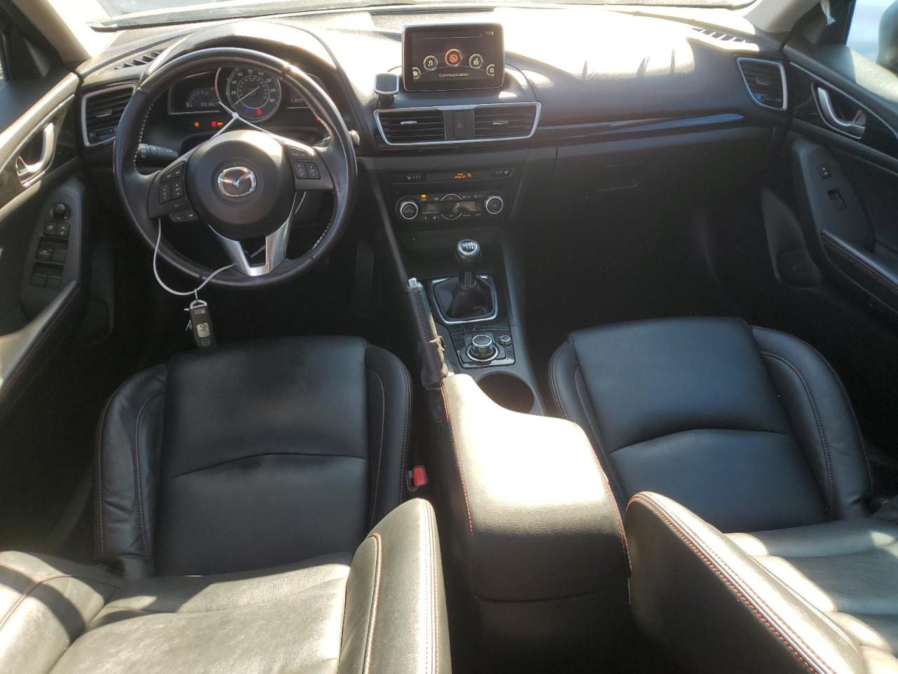 2015 Mazda 3 VIN JM1BM1M70F1247368 Copart auction photo, side damage thumbnail 8
