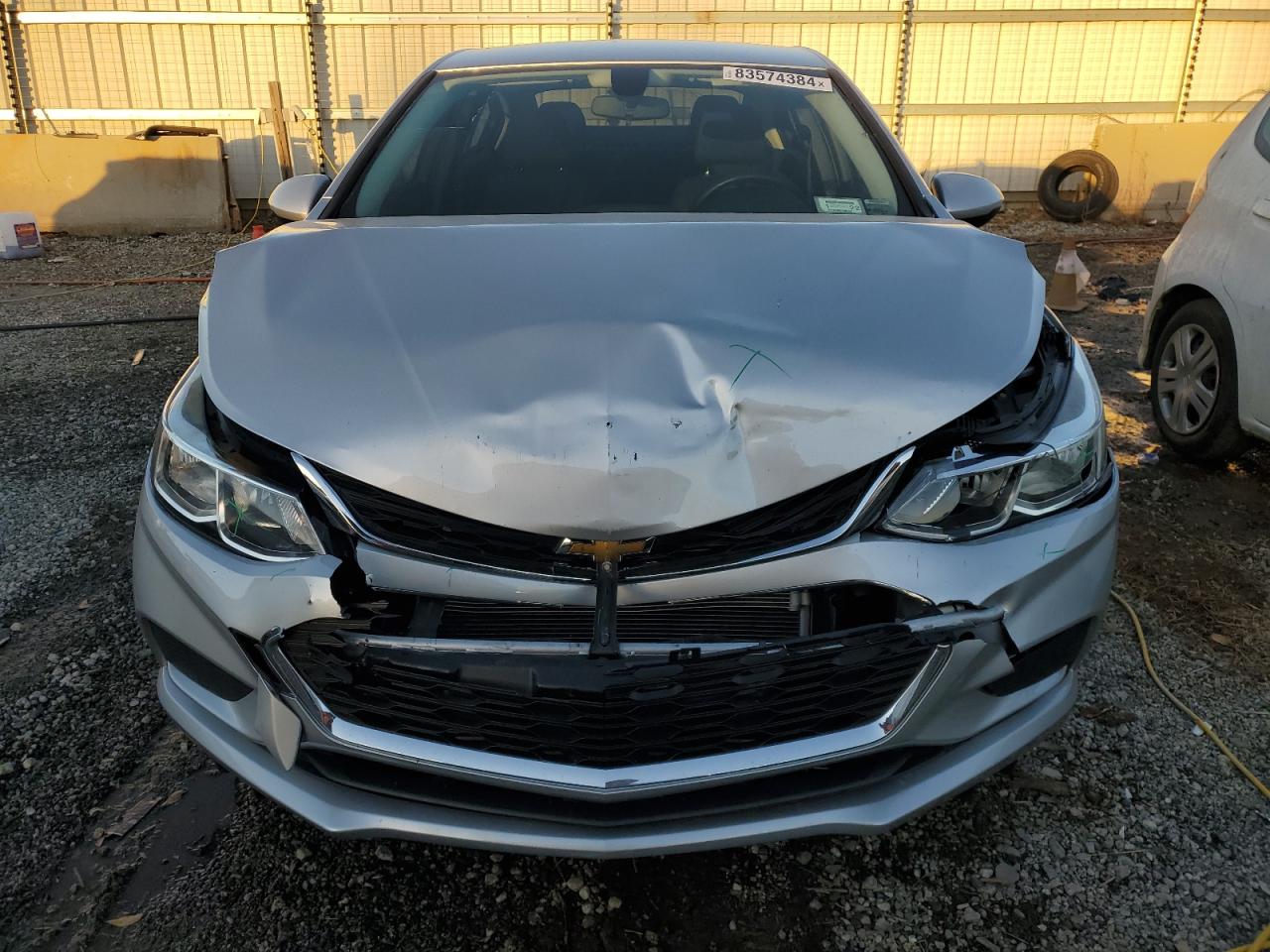 2017 Chevrolet Cruze VIN 1G1BC5SM8H7194804 Copart auction photo, front end damage thumbnail 5