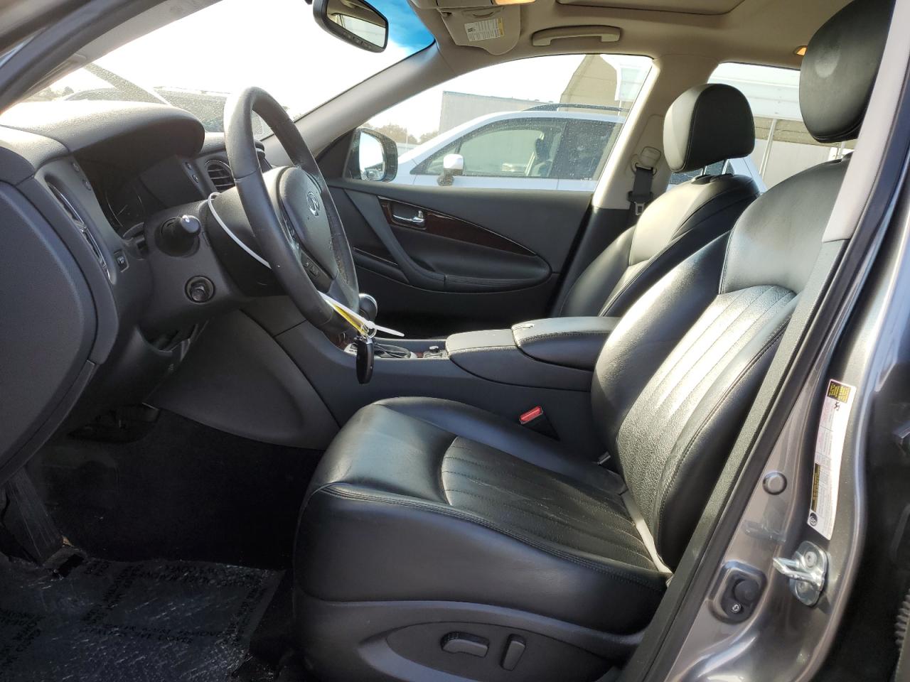 2017 Infiniti QX50 VIN JN1BJ0RR4HM405759 Copart auction photo, front end / side damage thumbnail 7