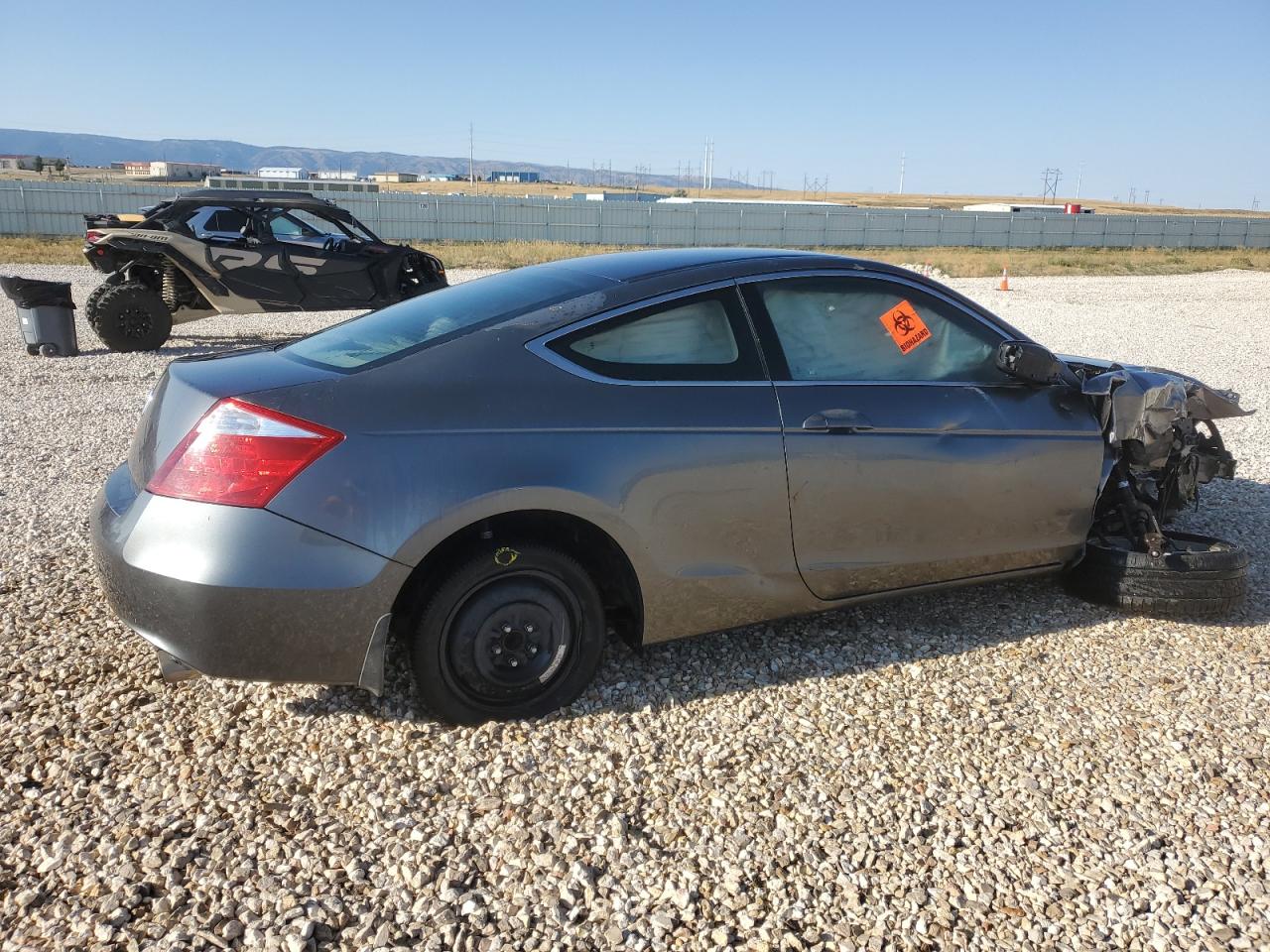 2010 Honda Accord VIN 1HGCS1B31AA010618 Copart auction photo, front end / side damage thumbnail 3