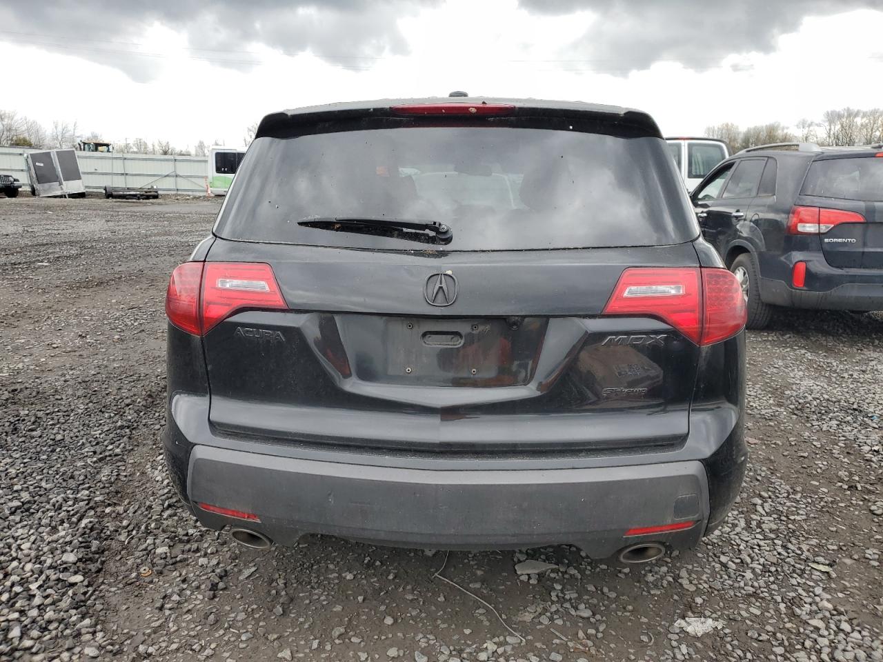 2009 Acura MDX VIN 2HNYD28609H501761 Copart auction photo, biohazard/chemical / all over damage thumbnail 6