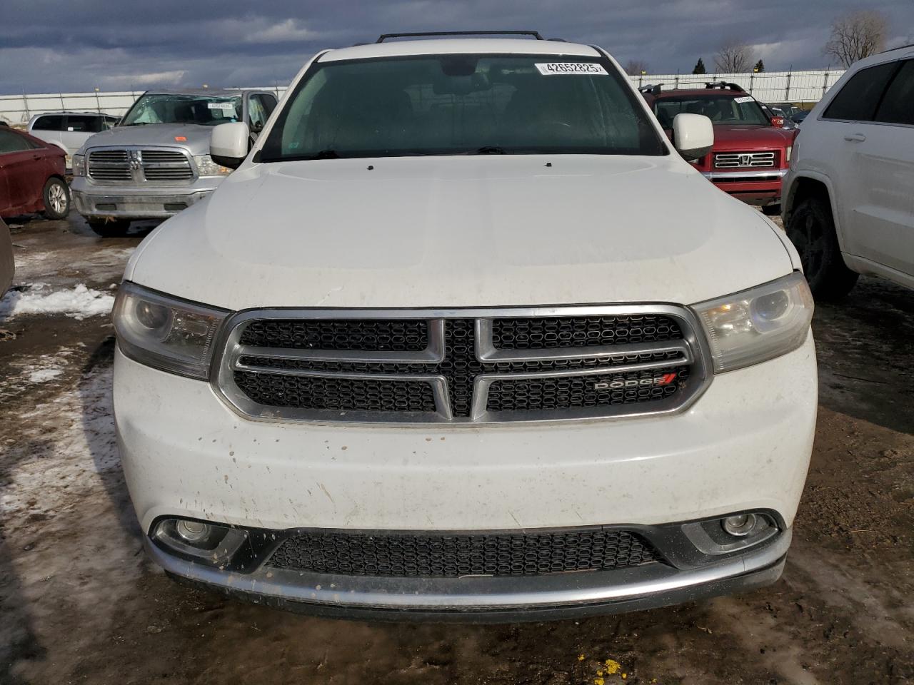 2014 Dodge Durango VIN 1C4RDJAG3EC394421 Copart auction photo, side damage thumbnail 5