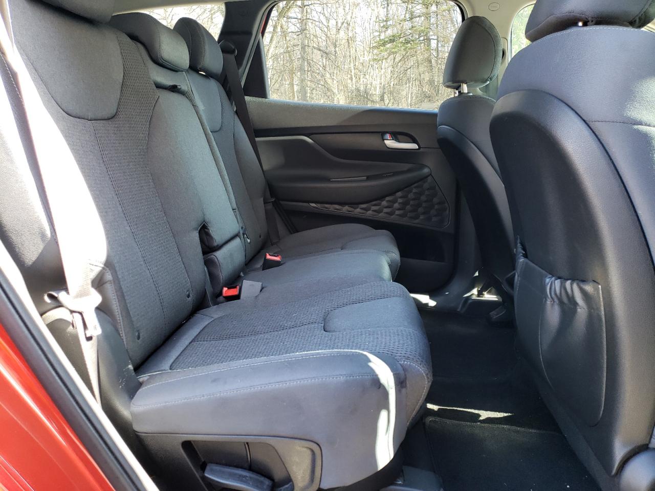 2019 Hyundai Santa Fe VIN 5NMS3CAD5KH029130 Copart auction photo, front end / mechanical damage thumbnail 11