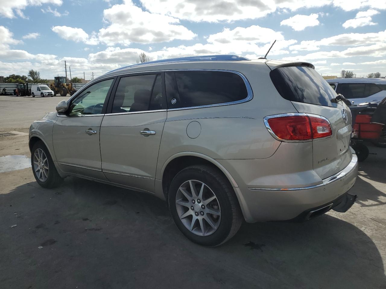 2013 Buick Enclave VIN 5GAKRCKD4DJ243859 Copart auction photo, front end damage thumbnail 2
