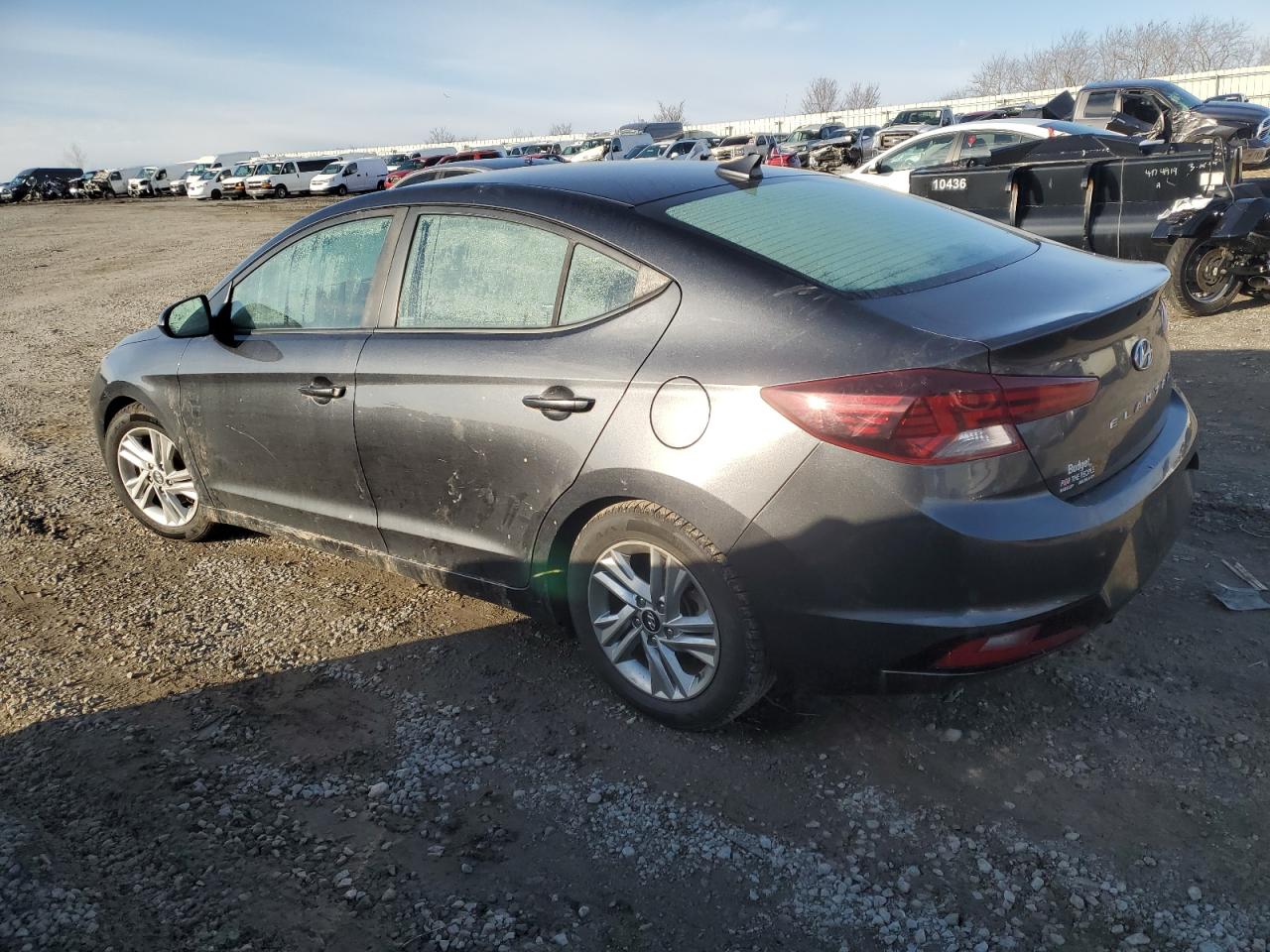 2020 Hyundai Elantra VIN 5NPD84LF1LH556620 Copart auction photo, water/flood / all over damage thumbnail 2