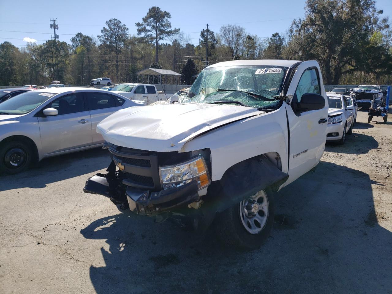 2012 Chevrolet Silverado VIN 1GCNCPEX4CZ108830 Copart auction photo, all over damage thumbnail 2
