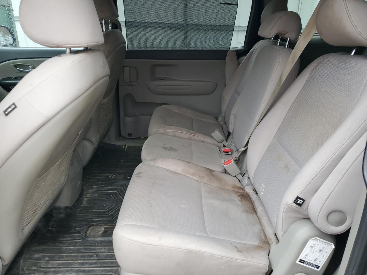 2016 KIA Sedona VIN KNDMB5C10G6085099 Copart auction photo, rear end / side damage thumbnail 11
