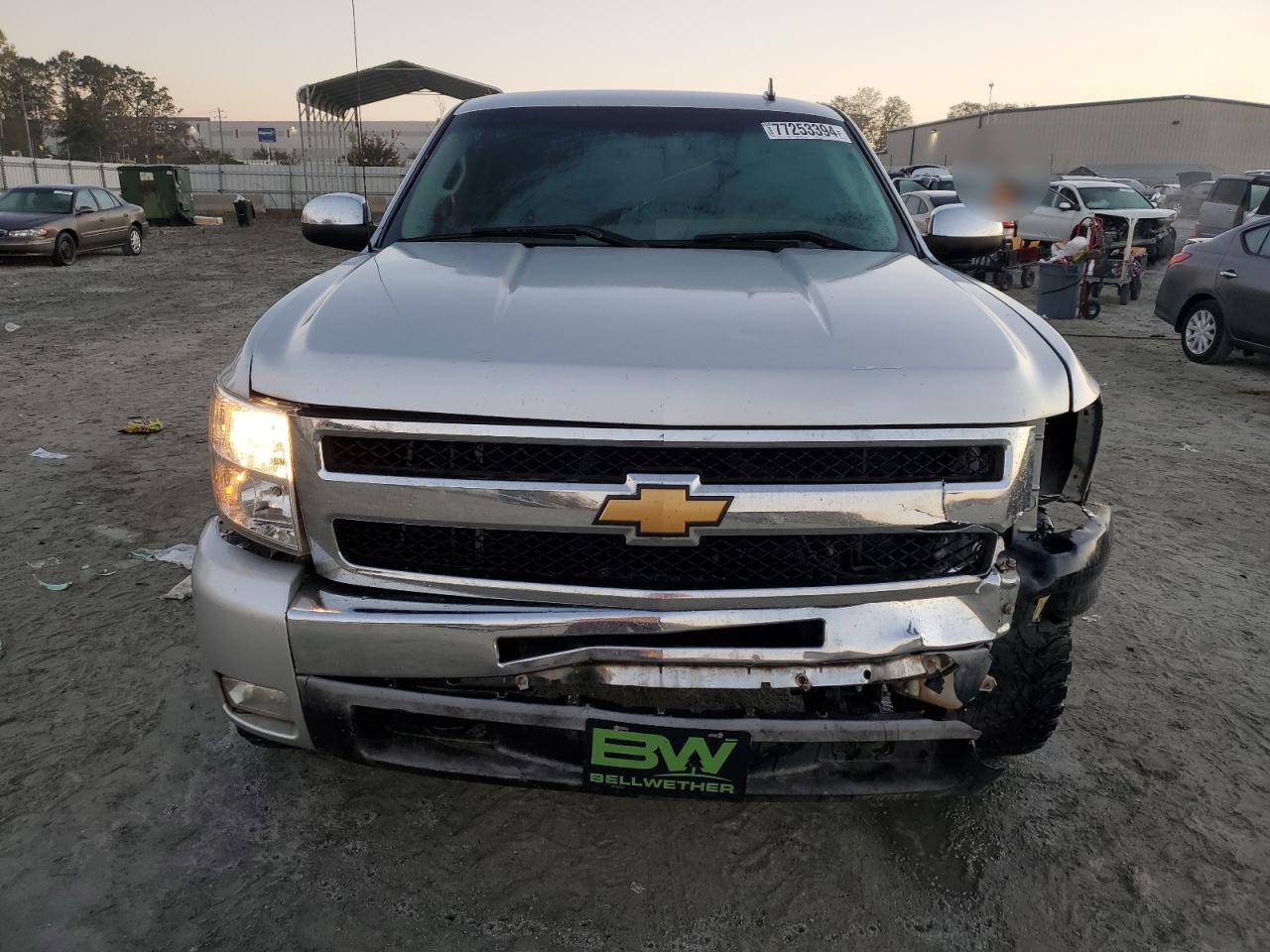 2013 Chevrolet Silverado VIN 1GCRCSE0XDZ151609 Copart auction photo, front end damage thumbnail 5