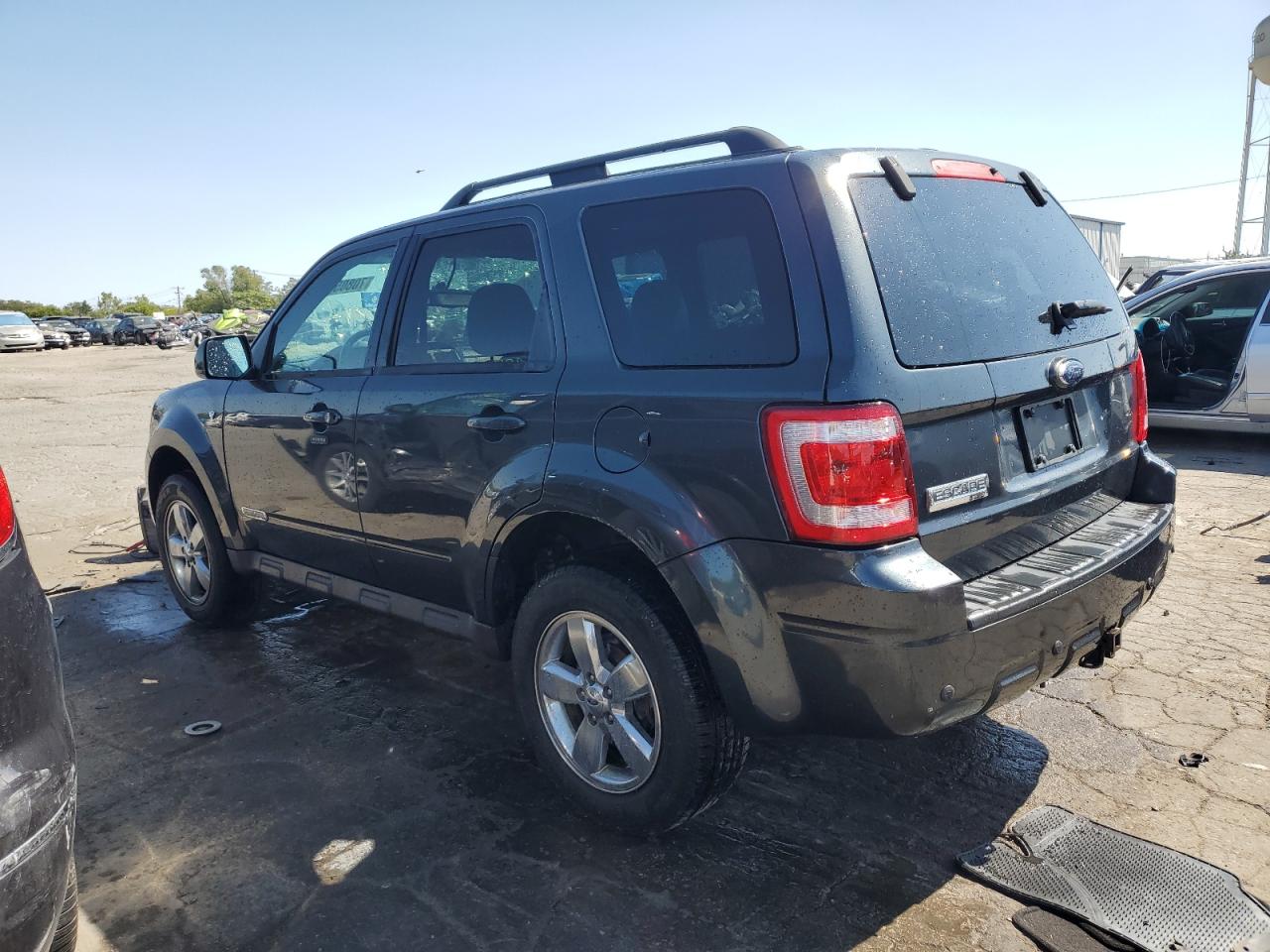 2008 Ford Escape VIN 1FMCU04158KA63479 Copart auction photo, top/roof / front end damage thumbnail 2