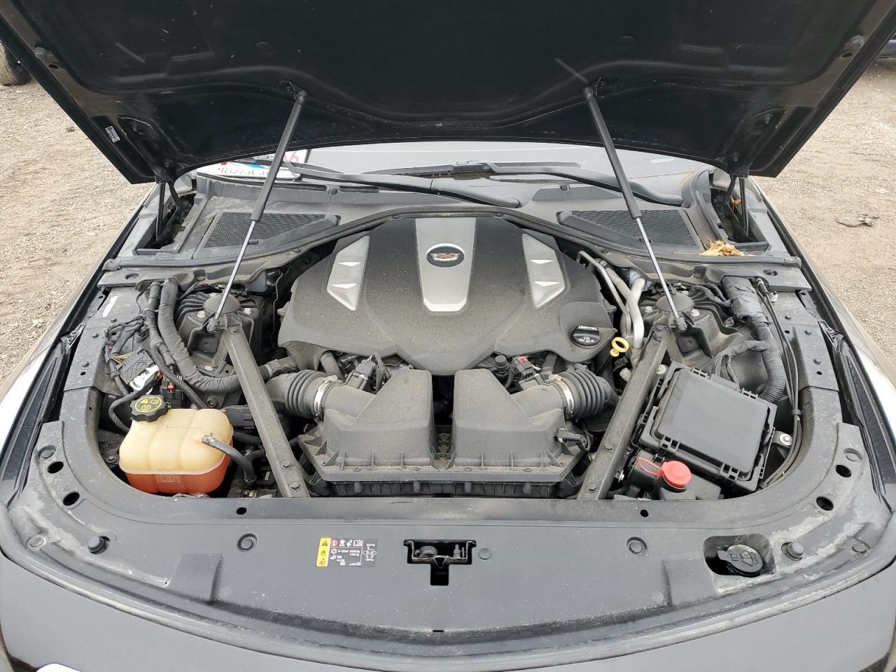 2018 Cadillac CT6 VIN 1G6KP5R69JU132065 Copart auction photo, side damage thumbnail 11