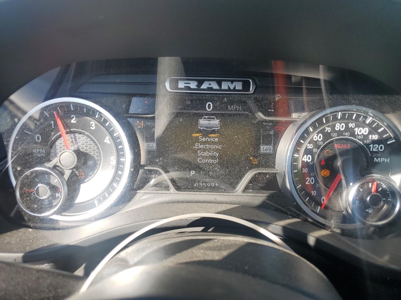 2022 RAM 1500 VIN 1C6SRFJT9NN363702 Copart auction photo, front end / rear end damage thumbnail 9