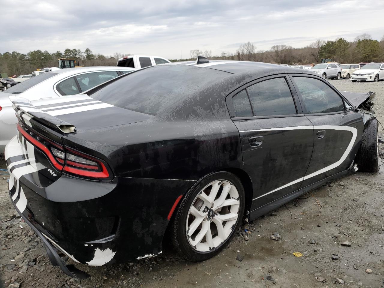 2019 Dodge Charger VIN 2C3CDXCT9KH507871 Copart auction photo, all over damage thumbnail 3